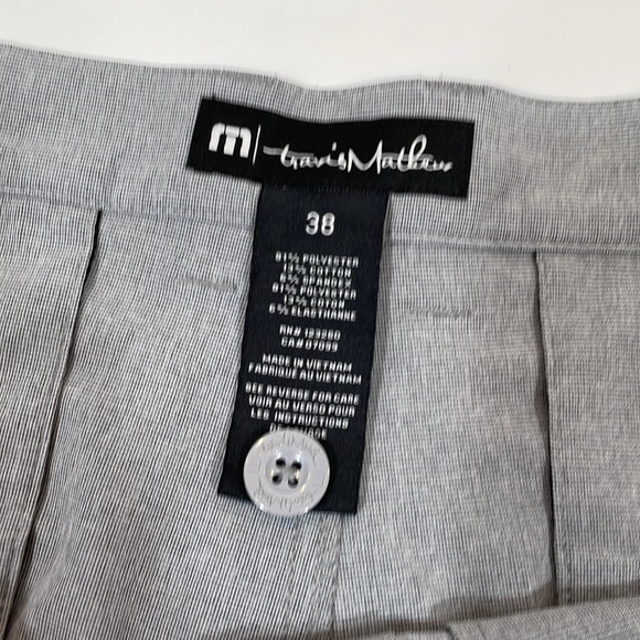 Travis Mathew Shorts Size 38 Gray Golf Short EUC - Picture 5 of 9